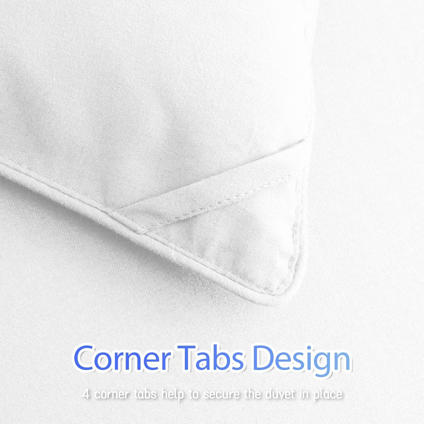 Queen Size All-Season Quilted Down Alternative Comforter Duvet Insert - Soft and Fluffy Bedding with Corner Tabs - Machine Washable for Winter and Summer Use